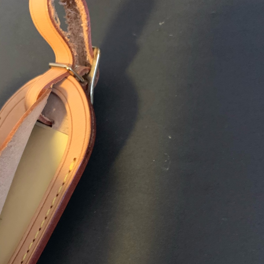 Louis Vuitton Name/ Address Tag Initial Yt - image 3